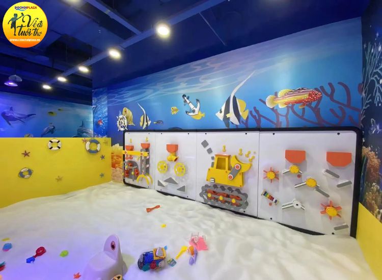 Khu vui chơi xúc hạt - Trải nghiệm giác quan độc đáo cho trẻ em