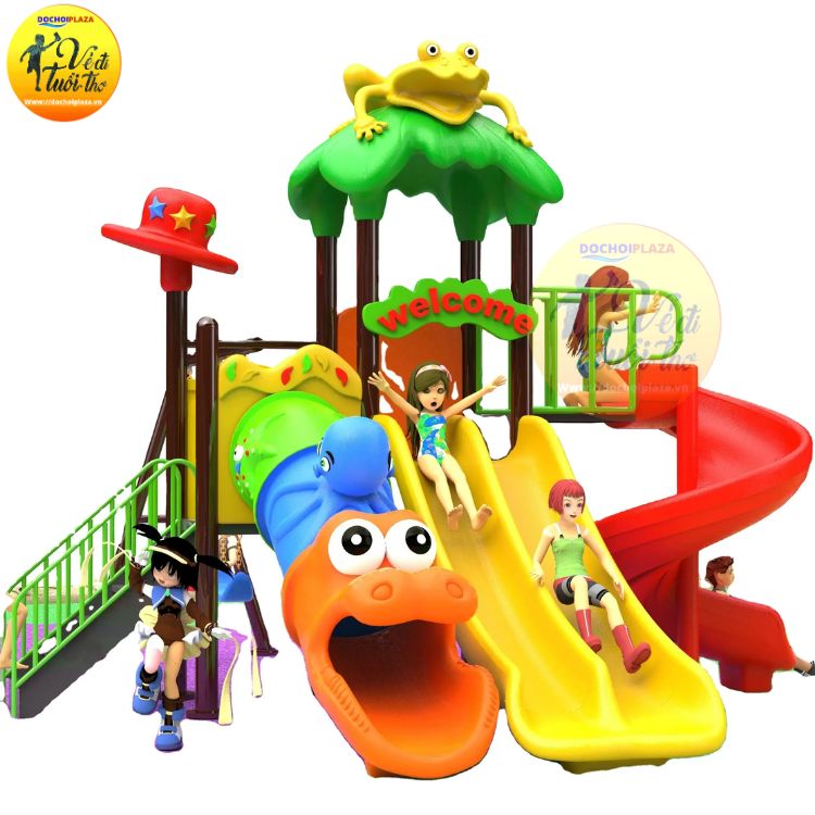 Cầu Trượt Mầm Non Ngoài Trời – Xu Hướng Đầu Tư Đầy Tiềm Năng Cho Khu Vui Chơi Trẻ Em