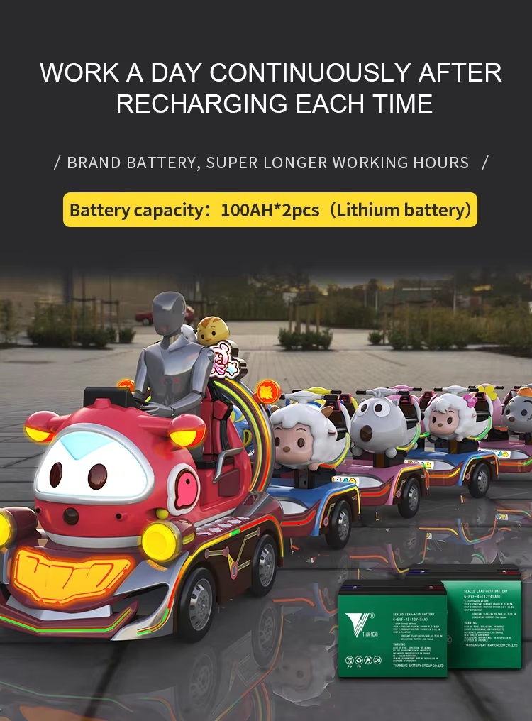 Trò Chơi Tàu Điện, Xe Tàu Điện Không Đường Ray – Lựa Chọn Hoàn Hảo Cho Công Viên và Trung Tâm Thương Mại từ Đồ Chơi Kinh Bắc