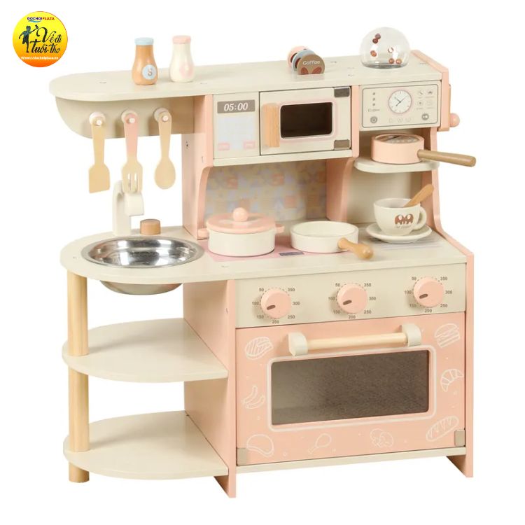 Đồ chơi nấu ăn bằng gỗ – Xu hướng giáo dục mới cho trẻ em