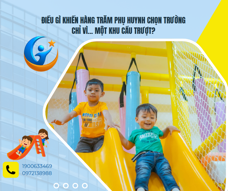 Bạn sẽ bất ngờ khi biết lợi ích thật sự của cầu trượt liên hoàn đối với trẻ