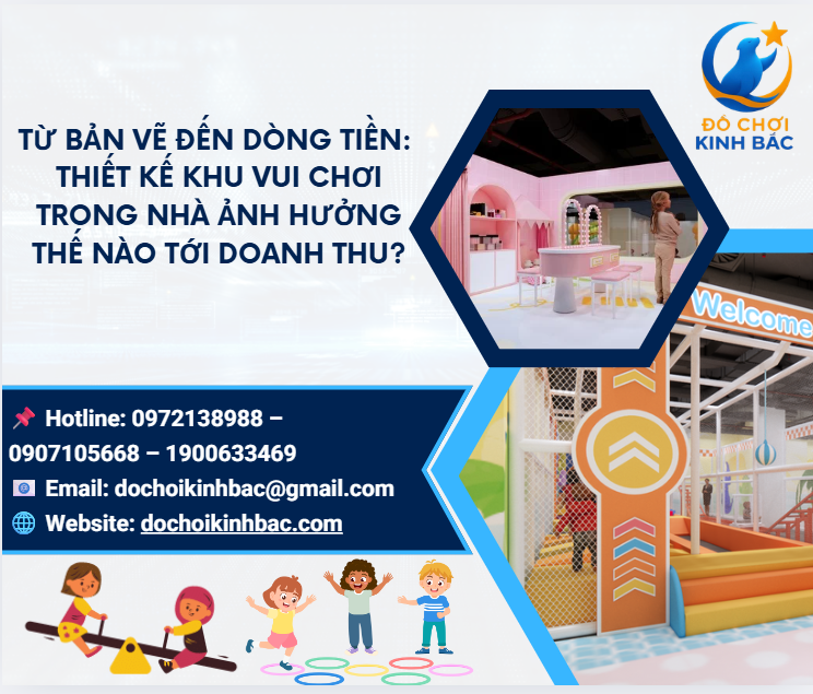 Từ Bản Vẽ Đến Dòng Tiền: Thiết Kế Khu Vui Chơi Trong Nhà Ảnh Hưởng Thế Nào Tới Doanh Thu?