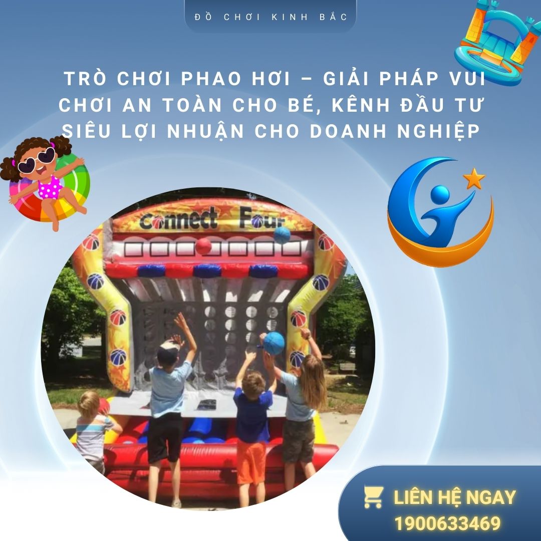 Trò Chơi Phao Hơi – Giải Pháp Vui Chơi An Toàn Cho Bé, Kênh Đầu Tư Siêu Lợi Nhuận Cho Doanh Nghiệp