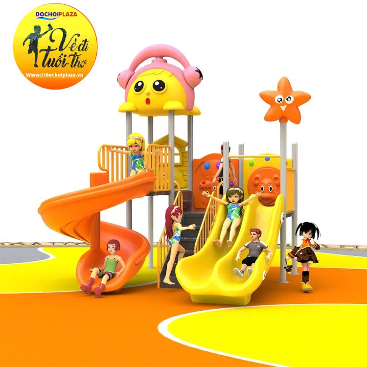 Xu Hướng Lắp Cầu Trượt Ngoài Trời Cho Trường Học, Công Viên, Khu Vui Chơi Và Những Điều Cần Biết