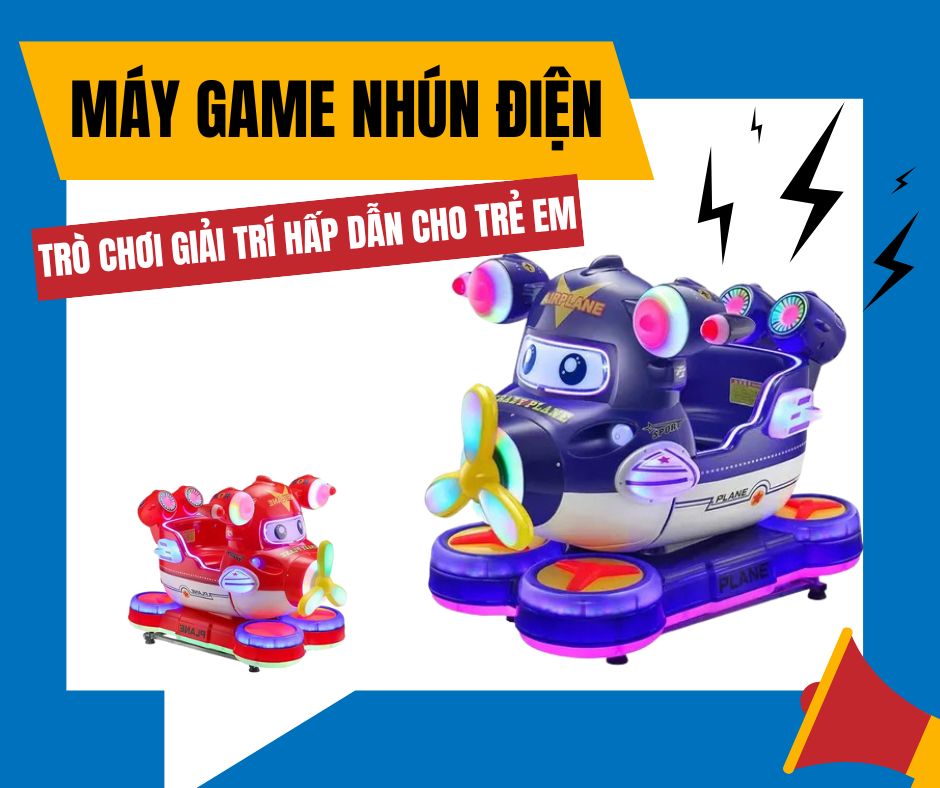 Máy Game Thú Nhún Điện – Trò Chơi Giải Trí Hấp Dẫn Cho Trẻ Em