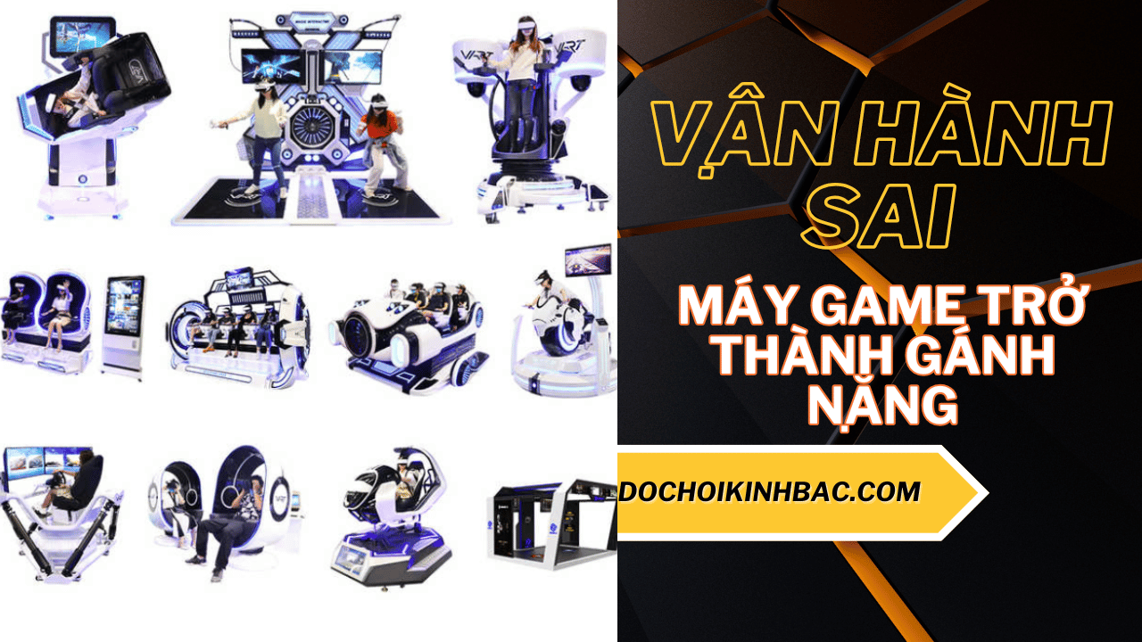 🎮 Khi Máy Game Trở Thành Gánh Nặng – Vì Vận Hành Sai Cách