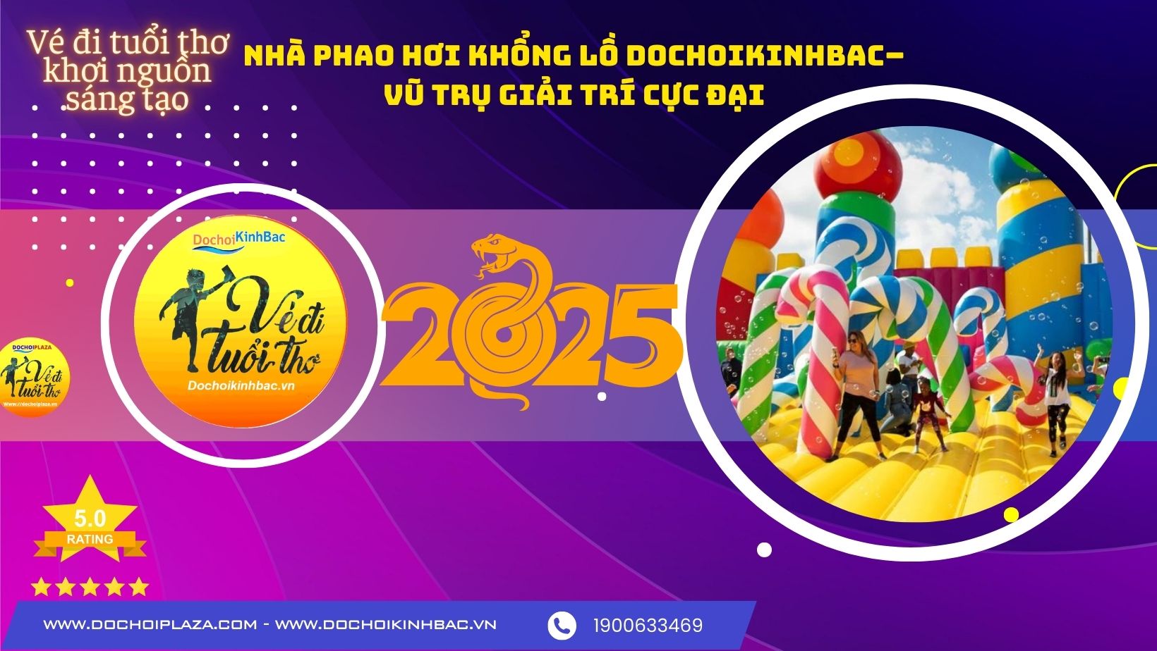 Nhà Phao Hơi Khổng Lồ Dochoikinhbac– Vũ Trụ Giải Trí Cực Đại