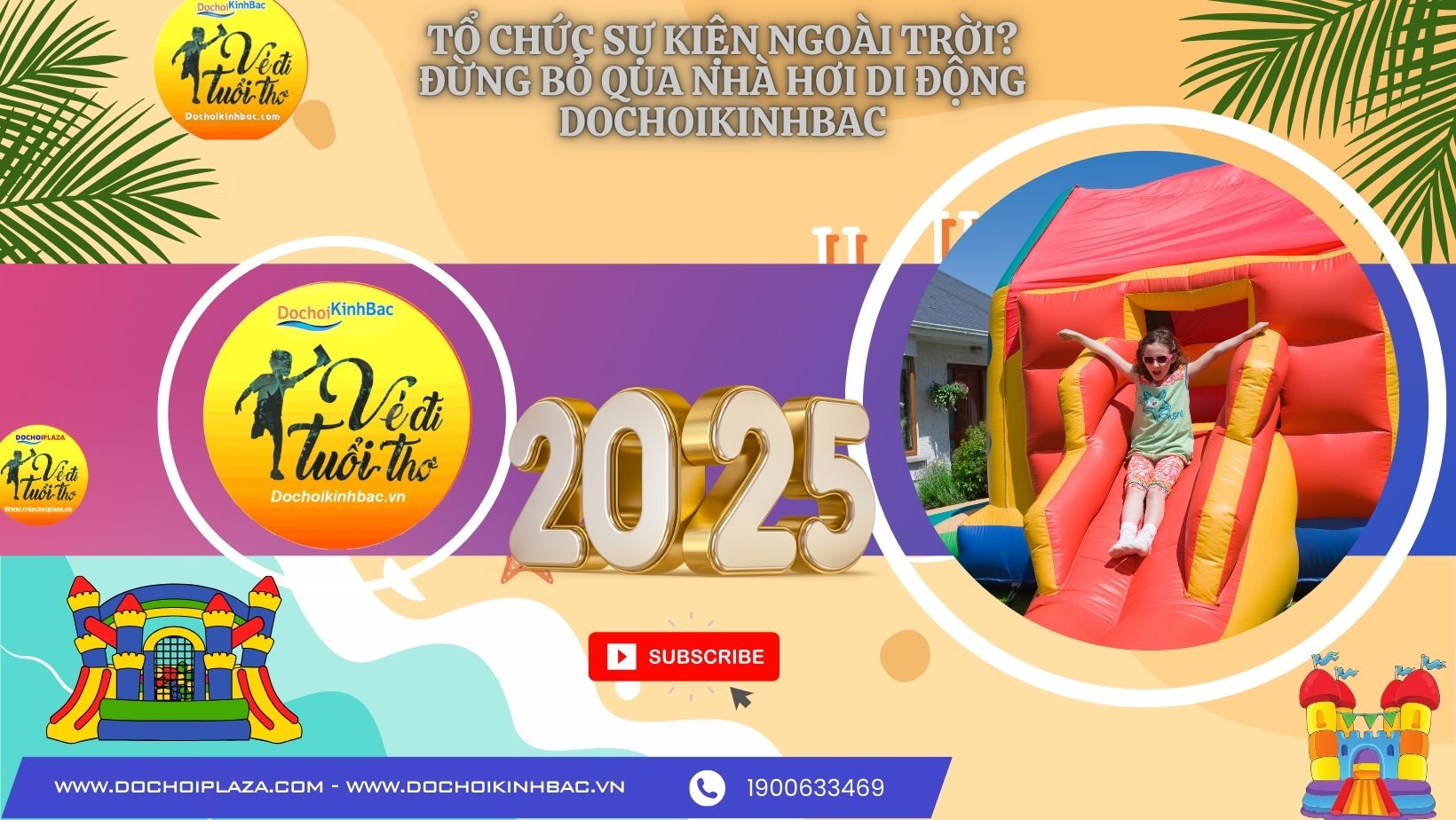 Tổ Chức Sự Kiện Ngoài Trời? Đừng Bỏ Qua Nhà Hơi Di Động Dochoikinhbac