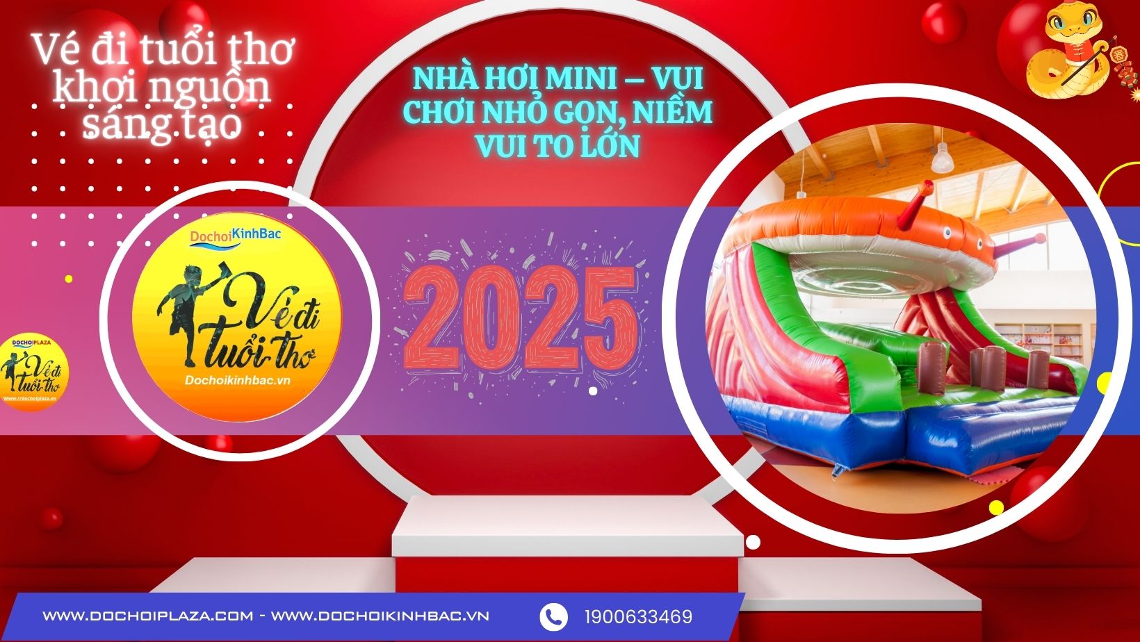 Nhà Hơi Mini – Vui Chơi Nhỏ Gọn, Niềm Vui To Lớn