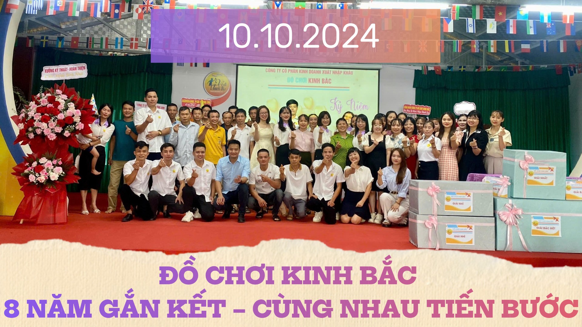 Các Chi Nhánh Đồ Chơi Kinh Bắc Chúc Mừng Sinh Nhật Lần Thứ 8