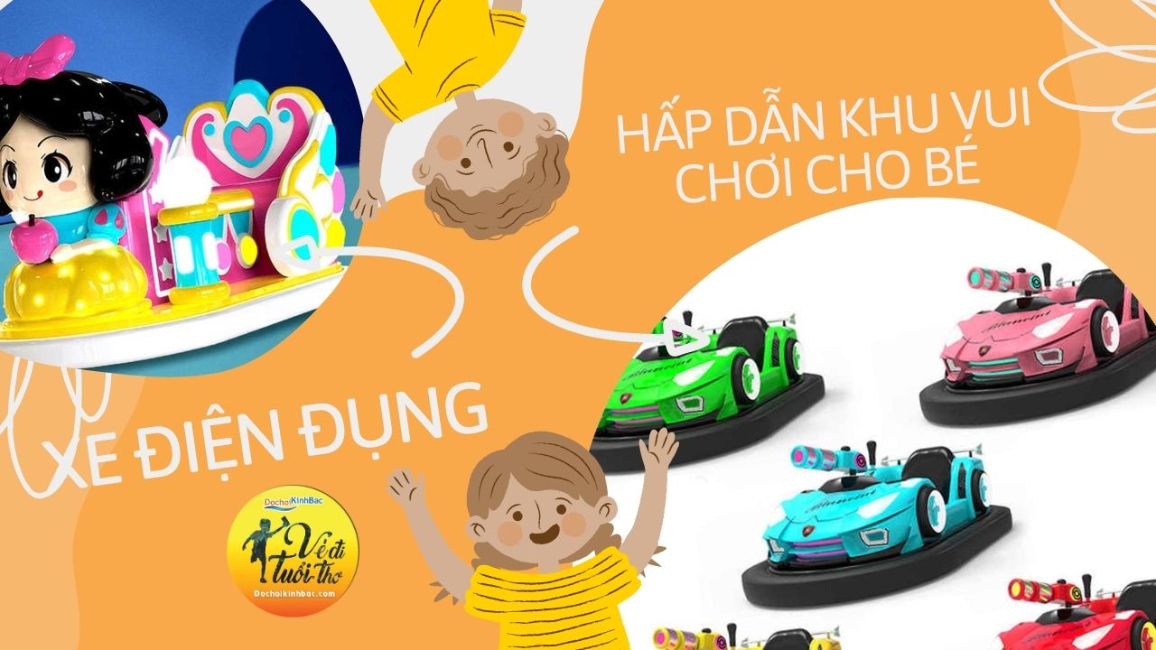 XE ĐIỆN ĐỤNG GIẢI TRÍ – TRÒ CHƠI HUYỀN THOẠI LUÔN HOT TẠI CÁC KHU VUI CHƠI! 🚗⚡🎡