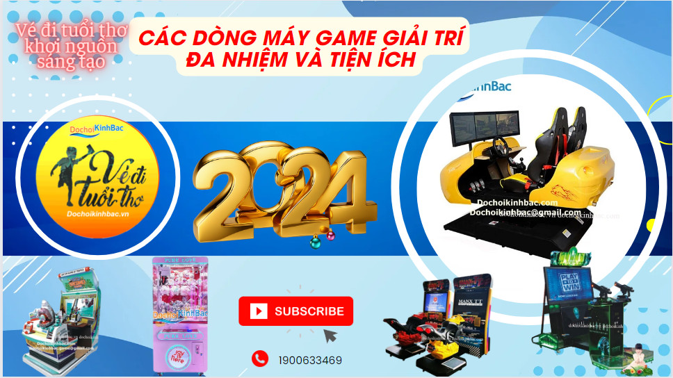 Tận Hưởng Trải Nghiệm Đa Dạng: Các Dòng Máy Games Giải Trí Đa Nhiệm và Tiện Ích