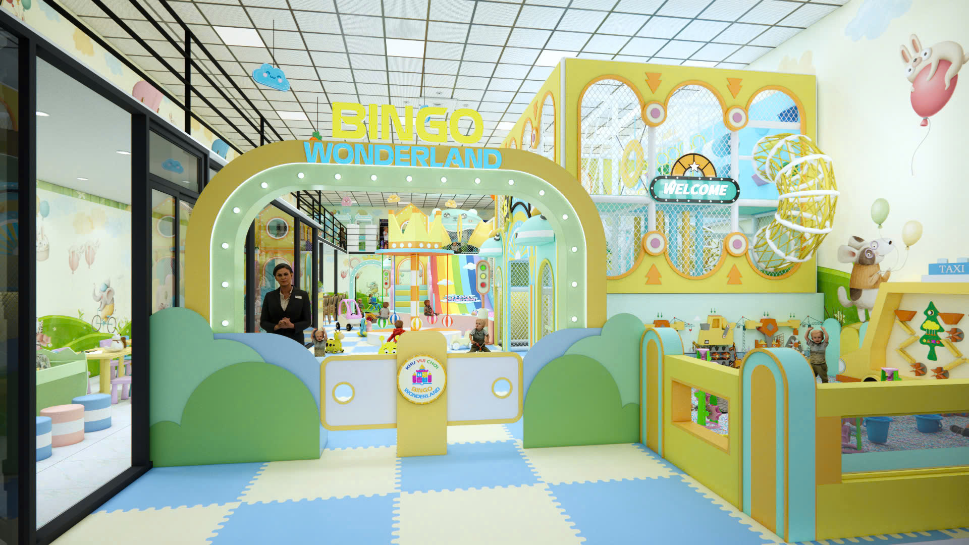 Tiêu Chuẩn Thiết Kế Khu Vui Chơi Thiếu Nhi Hiện Đại và An Toàn