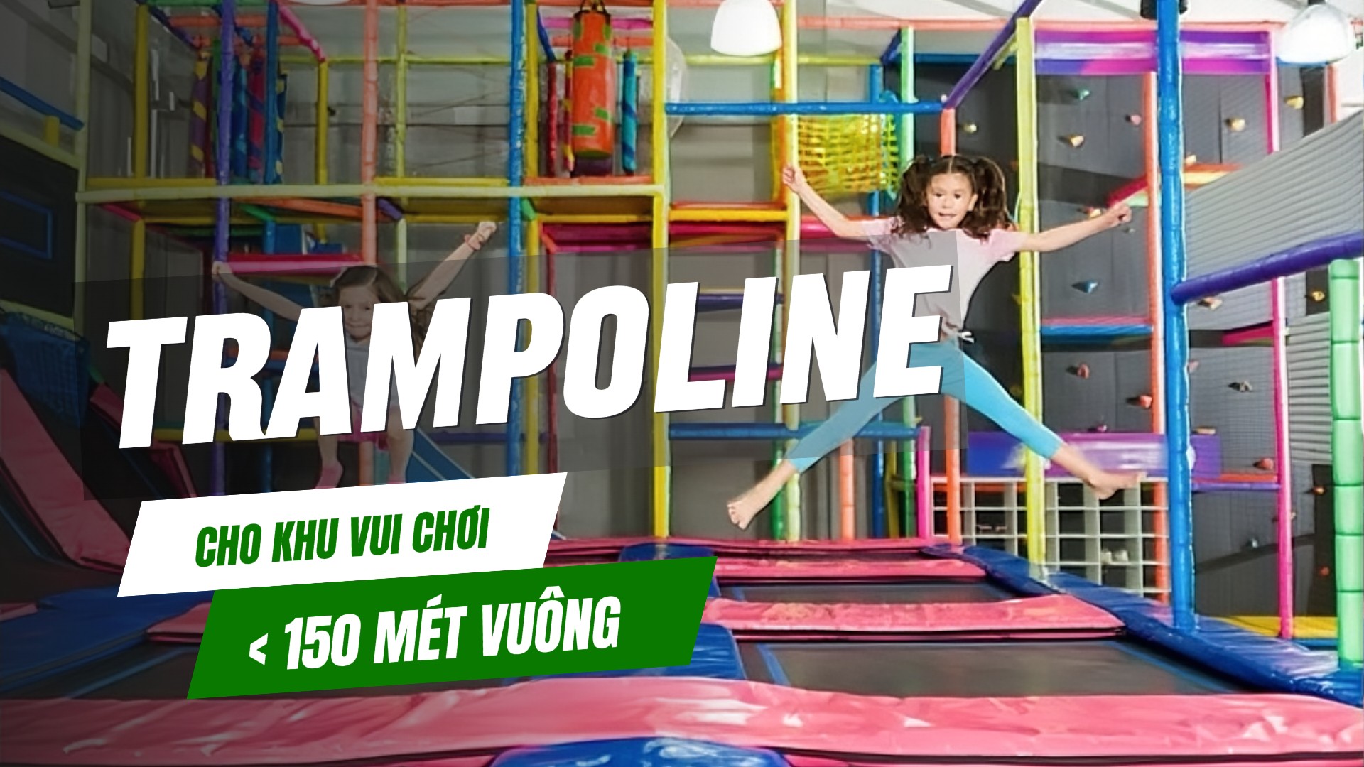 Trampoline <150 m2