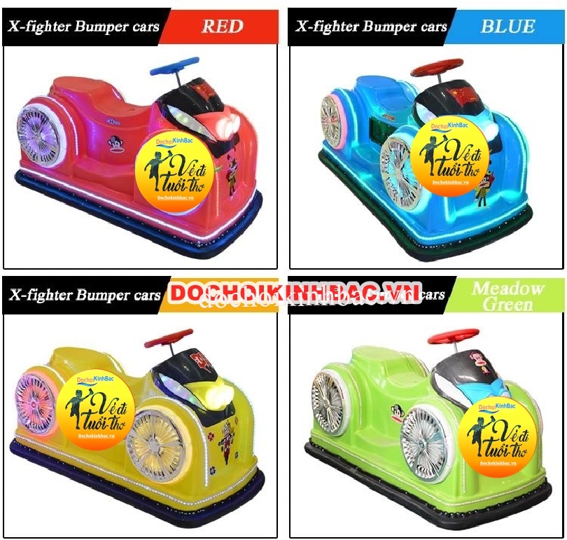 Xe điện đụng nhập khẩu -  XDD032  Dochoikinhbac - Trò chơi xe điện đụng nhập khẩu vui chơi.
