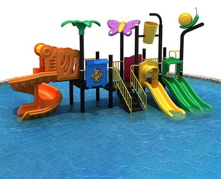 Cầu trượt liên hoàn bể bơi CTLHNKB10 Dochoikinhbac