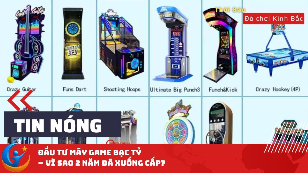 Đầu Tư Máy Game Bạc Tỷ – Vì Sao Chỉ Sau 2 Năm Đã Xuống Cấp?
