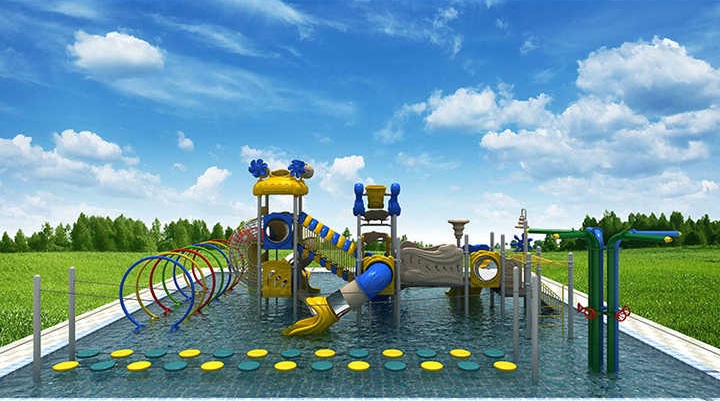Cầu trượt liên hoàn bể bơi CTLHNKB19 Dochoikinhbac