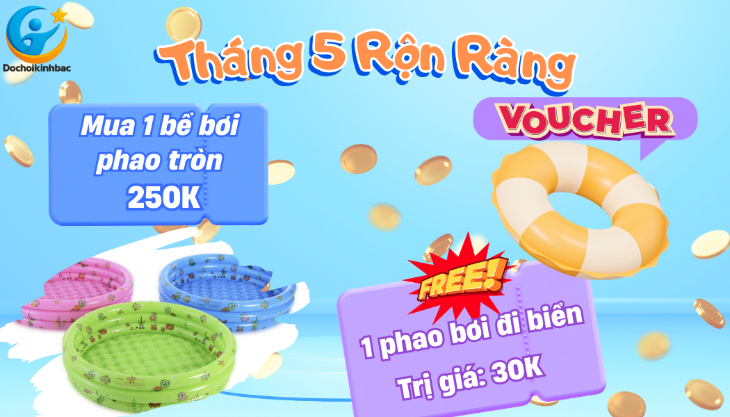 Bể bơi phao cho bé