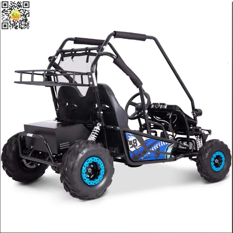 Xe điện trẻ em 60v 2000w  Xe Go Kart màu Xanh dương