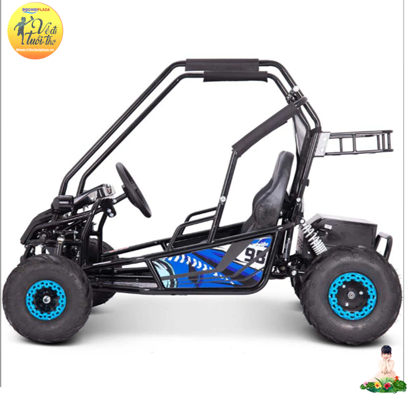 Xe điện trẻ em 60v 2000w  Xe Go Kart màu Xanh dương