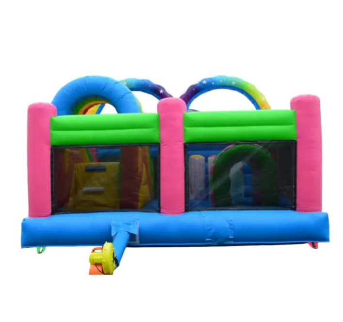 Nhà phao hơi chủ đề ngựa một sừng NHNPKB26 Dochoikinhbac Trò chơi vận động siêu hấp dẫn