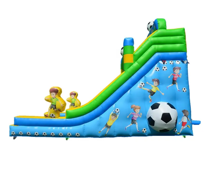 Nhà phao hơi chủ đề bé và bóng đá NHNPKB28 Dochoikinhbac Trò chơi vận động siêu hấp dẫn