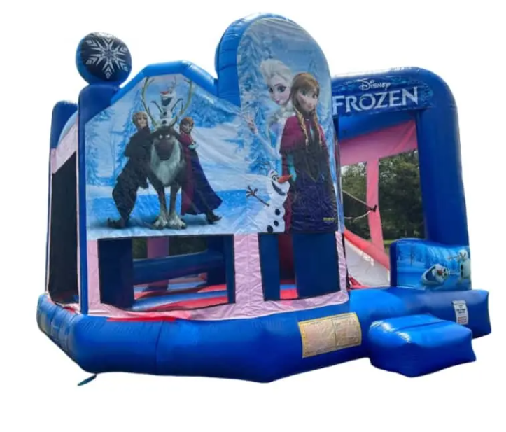 Nhà phao hơi chủ đề Frozen NHNPKB35 Dochoikinhbac Trò chơi vận động siêu hấp dẫn