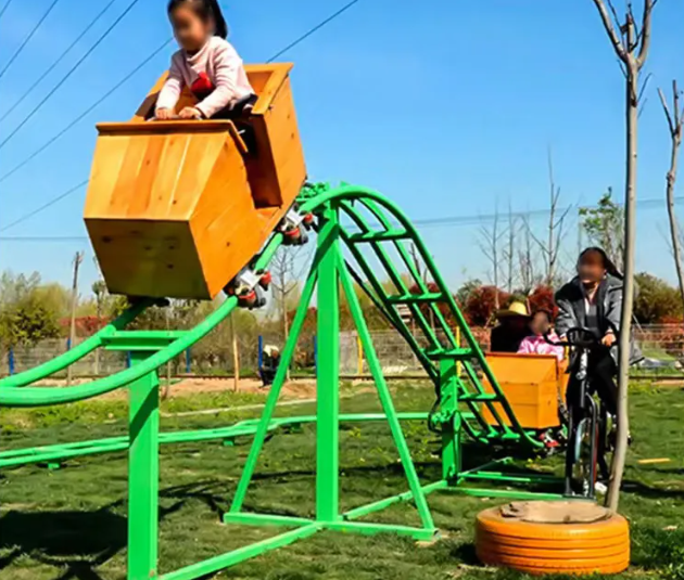 Tàu lượn đạp xe mini DTAUKB3 Đồ chơi Kinh Bắc Khu vui chơi giải trí 2025 hấp dẫn
