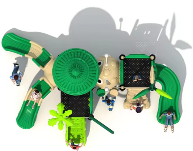 Liên hoàn cầu trượt LHCTDTKB62 Dochoikinhbac - Trò chơi công viên thu hút bền bỉ