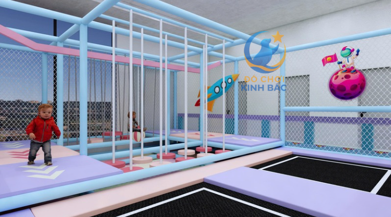 Mẫu thiết kế 3D khu vui chơi trẻ em TKKVCKB07 Dochoikinhbac