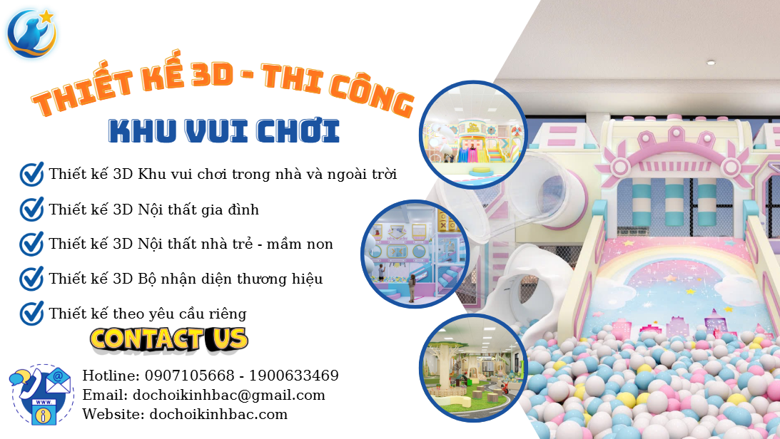 Top 6 Chủ Đề Thiết Kế 3D Khu Vui Chơi Hot Trend 2025–2026