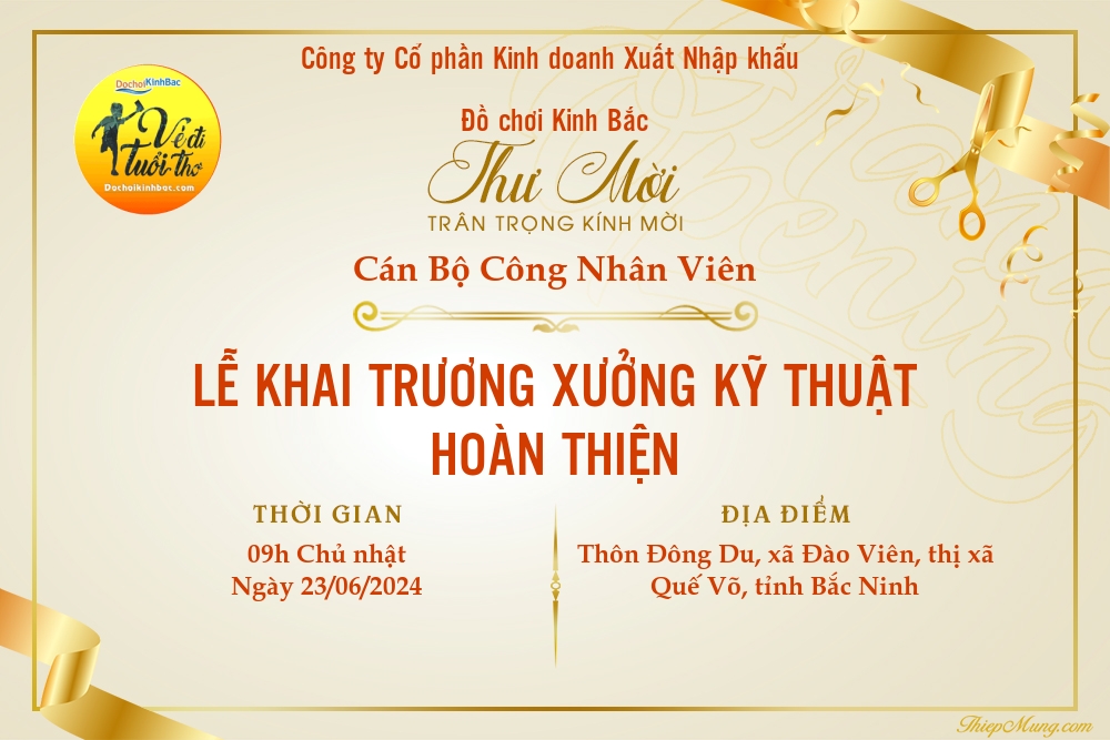 khai trương xưởng kỹ thuật hoàn thiện 