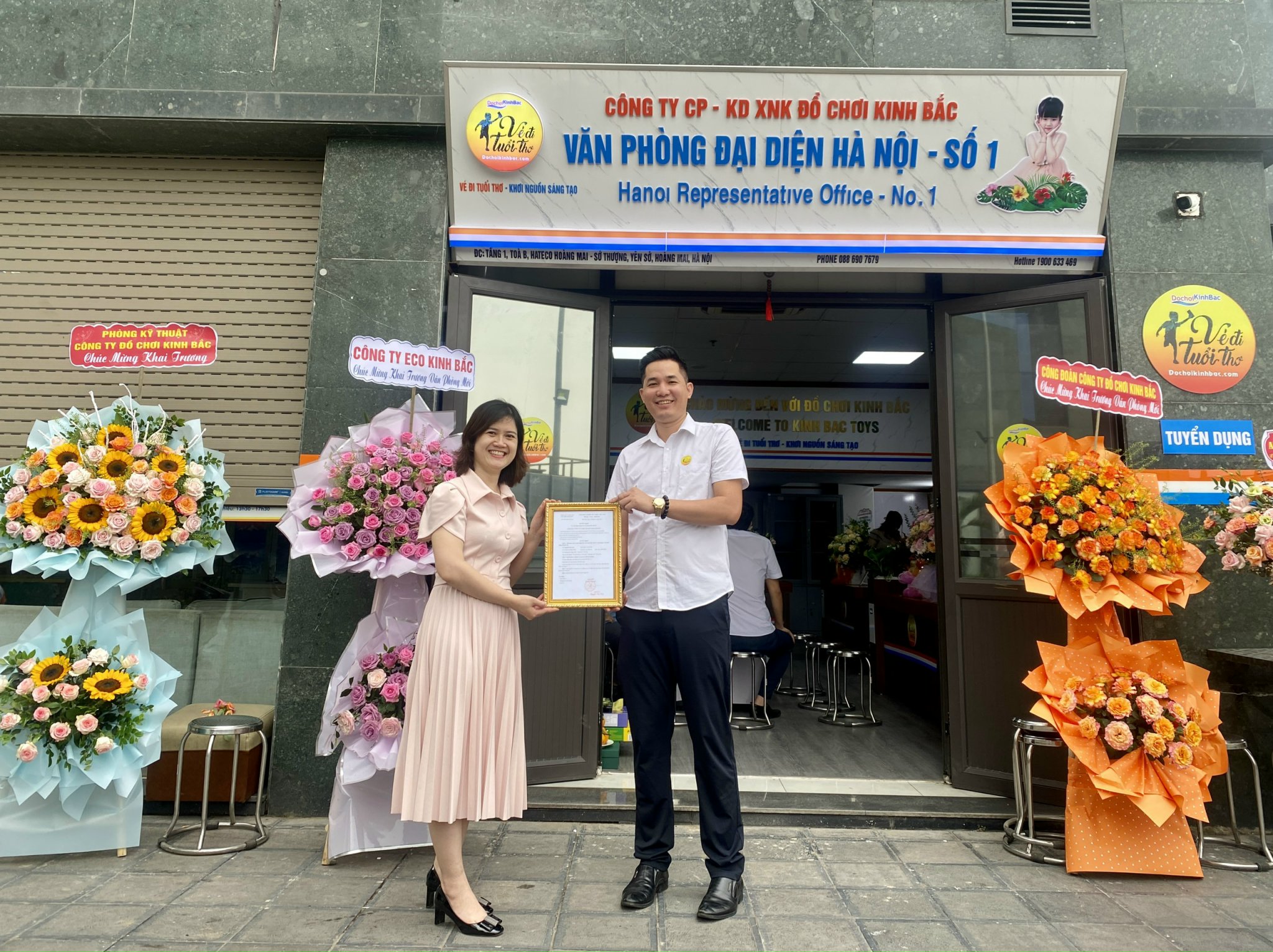 văn phòng đại diện số 1 hà nội 