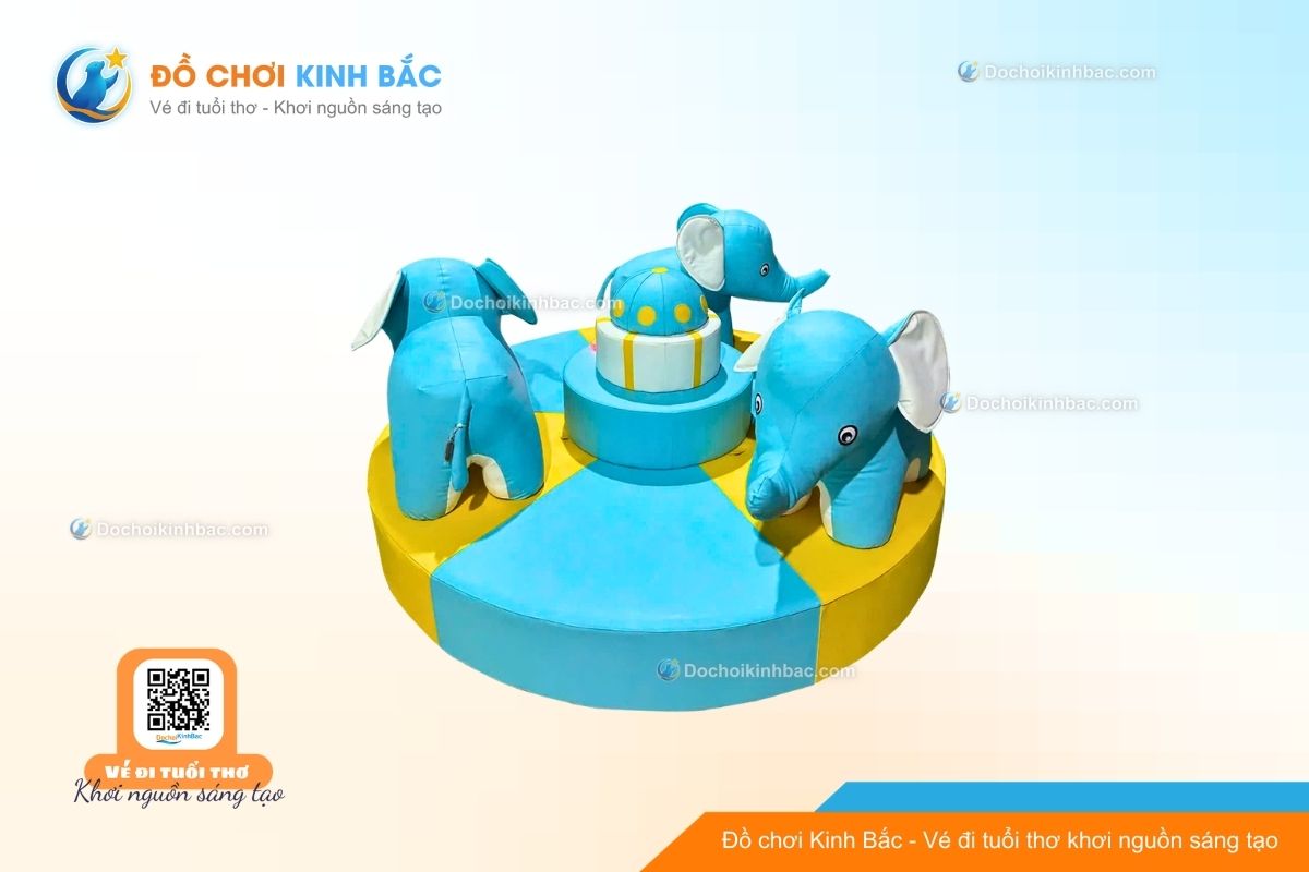 Đu Quay Mâm Xoay Trẻ Em MXKB05– Mẫu Đu Quay Hot Nhất 2026