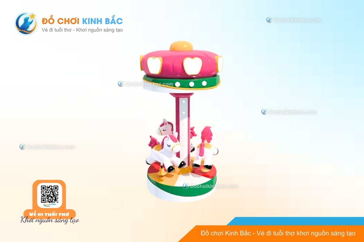 Đu Quay Mâm Xoay Trẻ Em MXKB13 – Mẫu Đu Quay Hot Nhất 2026