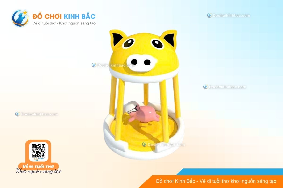 Đu Quay Mâm Xoay Trẻ Em MXKB19 – Mẫu Đu Quay Hot Nhất 2026