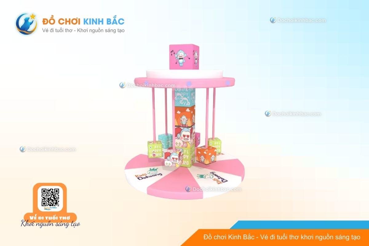 Đu Quay Mâm Xoay Trẻ Em MXKB20 – Mẫu Đu Quay Hot Nhất 2026