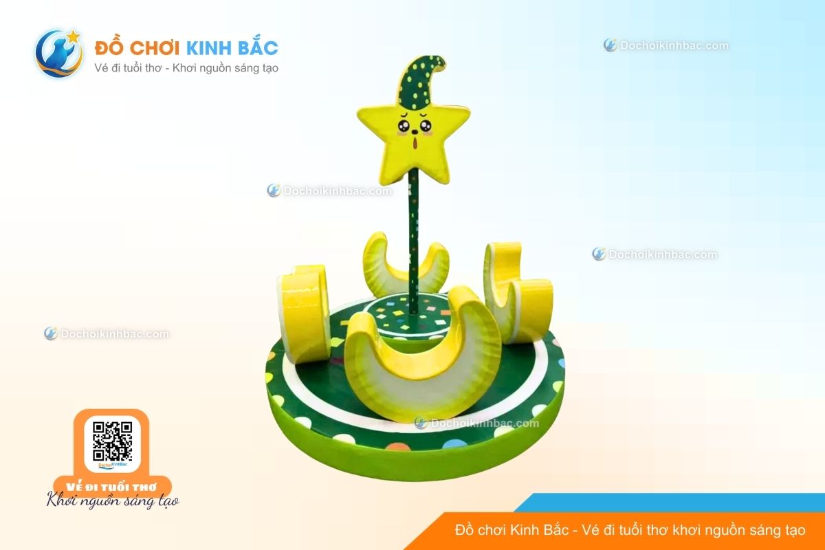 Đu Quay Mâm Xoay Trẻ Em MXKB14 – Mẫu Đu Quay Hot Nhất 2026