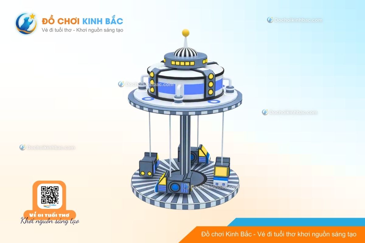 Đu Quay Mâm Xoay Trẻ Em MXKB16 – Mẫu Đu Quay Hot Nhất 2026