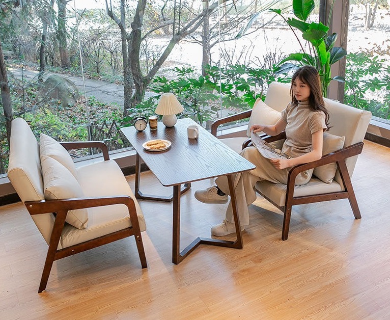 Bàn Ghế sofa gỗ BGSFGKB1 Dochoikinhbac: Cao Cấp, Phong Cách, Tối Ưu Không Gian và Tăng Trải Nghiệm Khách Hàng