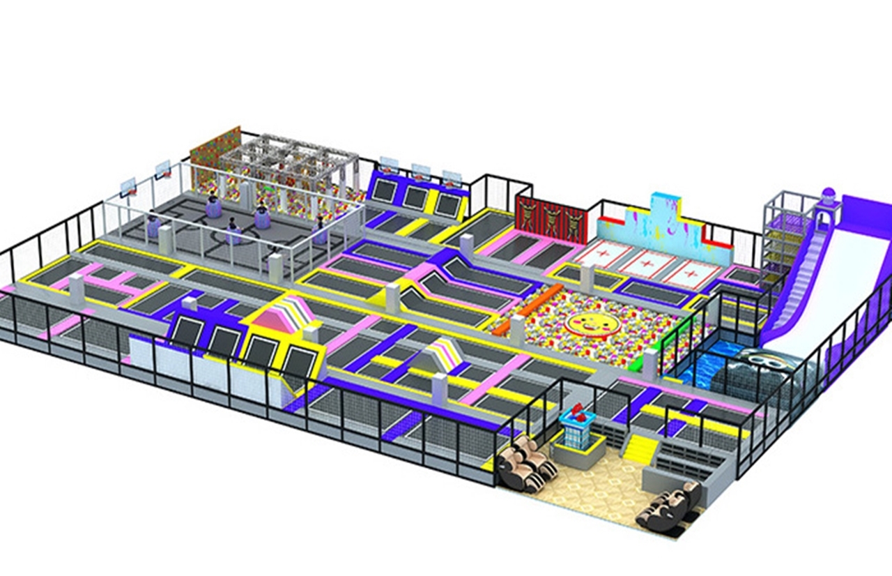 Trampoline arena KVCTP5915 Đấu trường bạt nhún nhào lộn nhún nhảy chuẩn quốc tế thể thao olympic