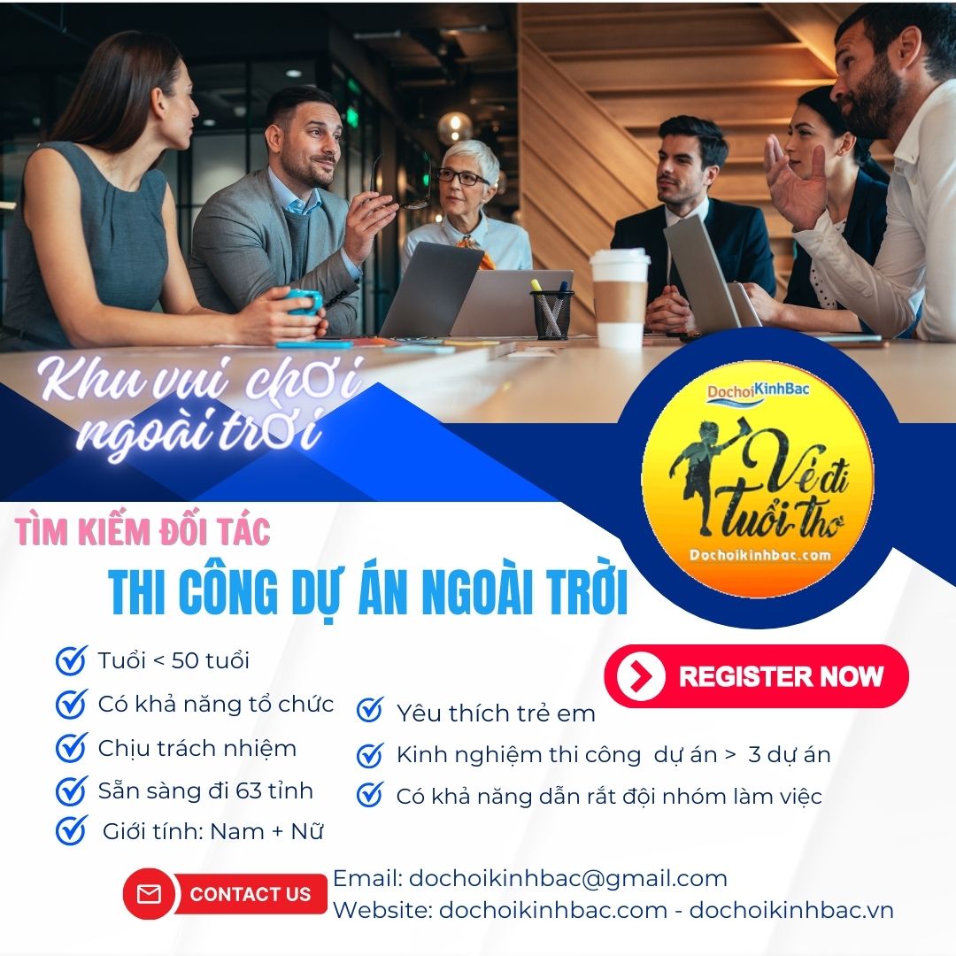 Đối tác TDKBTC04- Ngoài trời thi công lắp đặt hoàn thiện dự án khu vui chơi giải trí