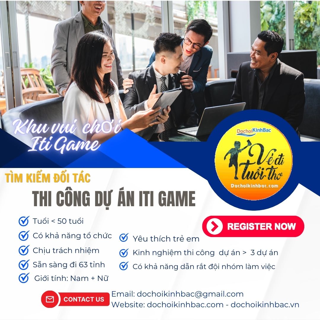 Đối tác TDKBTC07- ITI GAME thi công lắp đặt vận hành hoàn thiện dự án game giải trí