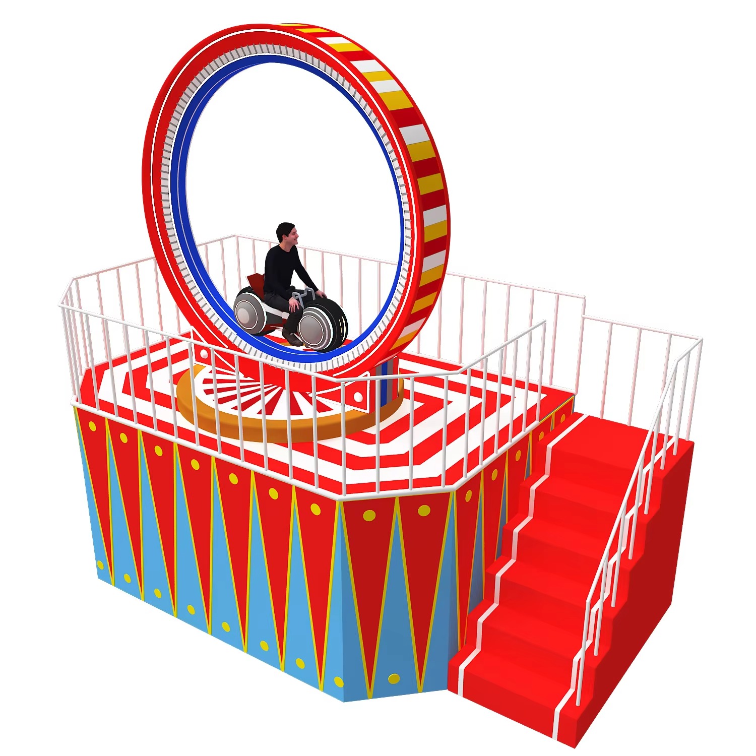 Xe moto đua vòng tròn MIZONEKB Dochoikinhbac - Trò chơi game vui chơi giải trí