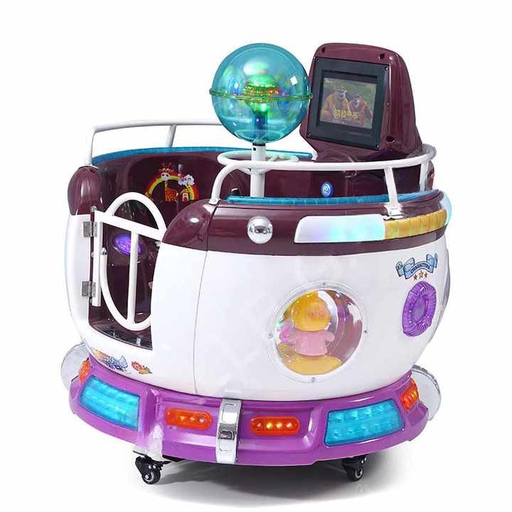 Máy game nhún điện xoay Revolving Cup TGLMG08 Dochoikinhbac Giải trí hiện đại hấp dẫn
