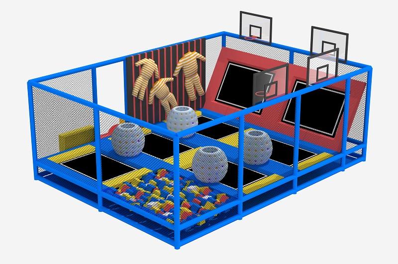 Trampoline Park_KVCTP44 Dochoikinhbac _ Khu Vui Chơi Sàn Nhún Hấp Dẫn Cho Mọi Lứa Tuổi