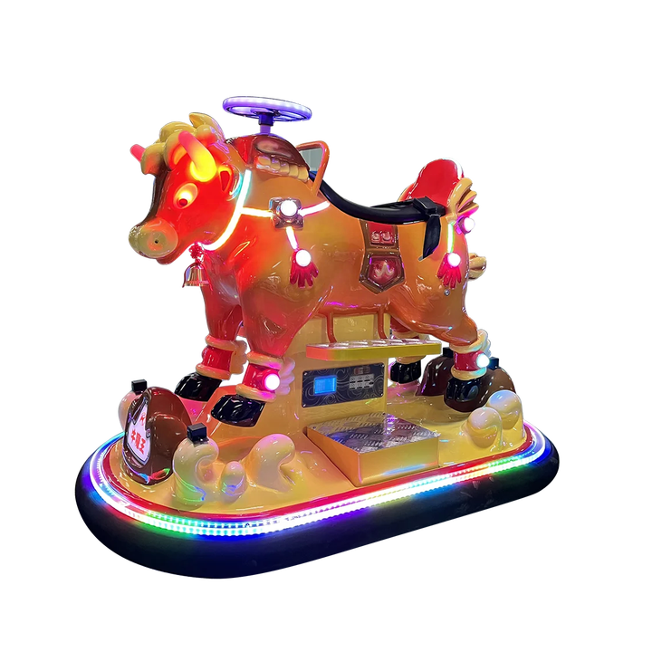 Xe điện đụng hình con trâu nhập khẩu XDD041  Dochoikinhbac Giải trí hấp dẫn xe điện đụng