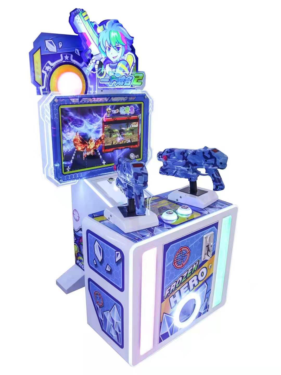 Máy game bắn súng điện tử chạy bằng xu_MBSKB21_Dochoikinhbac_Giải trí hấp dẫn thu hút trẻ em