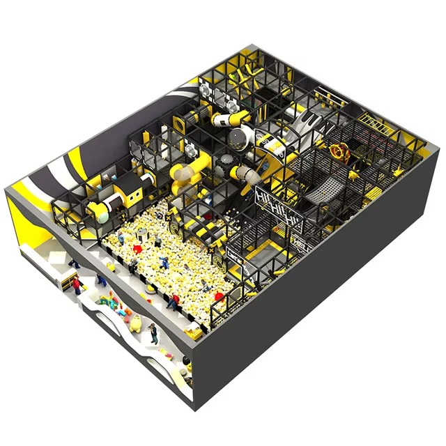 Nhà liên hoàn 2025 Indoor playground NLHKB04 Dochoikinhbac- Thiết kế độc đào hấp dẫn